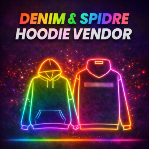 Denim & Spidre Hoodie Vendor